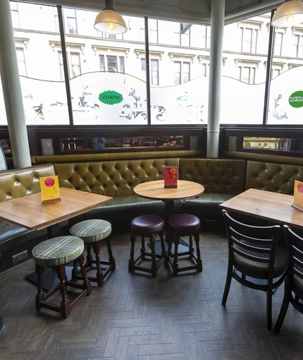 interior seating area