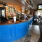 interior seating area and bar