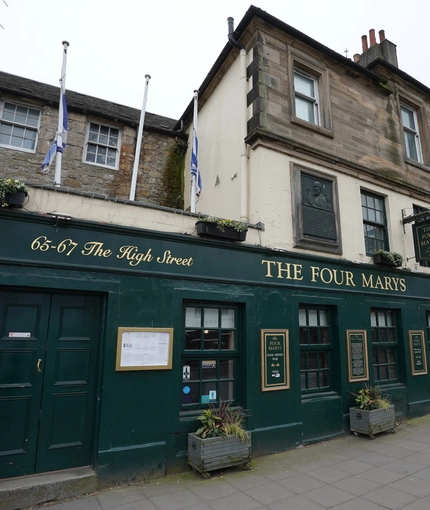 exterior of the pub