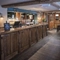 The bar at the Rothley Court Hotel.