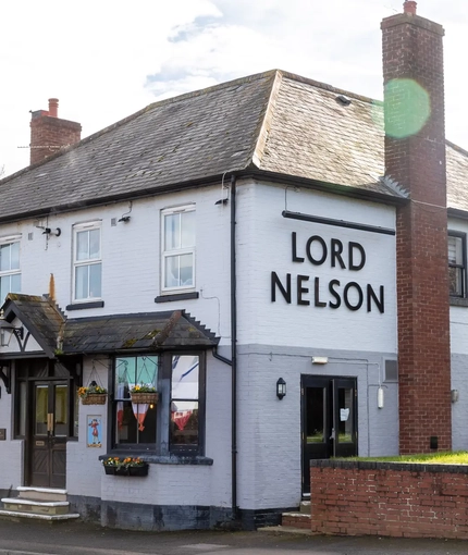 exterior of the pub