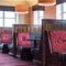 Interior dining area of a pub.