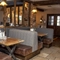 The restaurant area of The Greyhound.