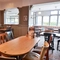 Interior dining area of a pub.