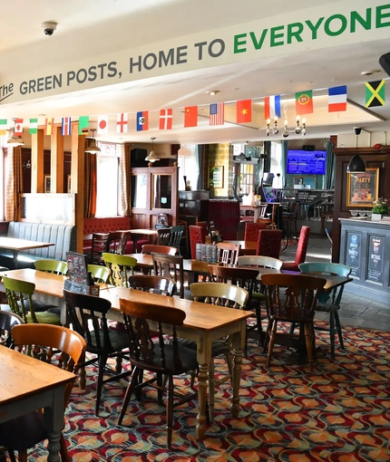 interior seating area