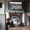 Interior fireplace