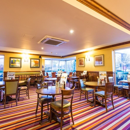 interior seating area