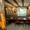 Internal seating area in a pub restaurant