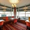 Interior dining area of a pub.