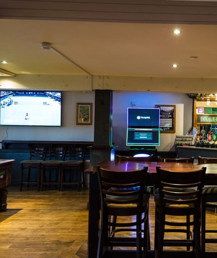 interior seating area