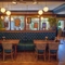 The interior restaurant and seating area at the Tudor Arms.