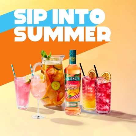 A graphic banner promoting the Summer Serves campaign for Hungry Horse.