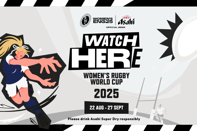 Watch The Women's Rugby World Cup 2025 at the Seven Kings
