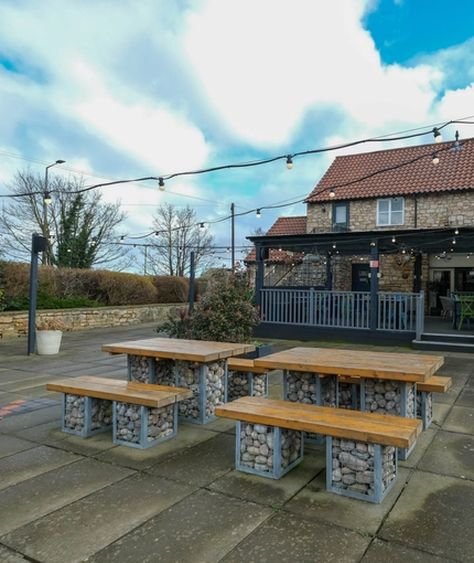 beer garden