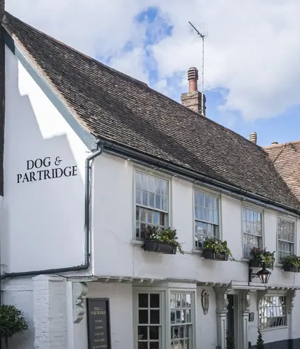 The exterior of the Dog & Partridge