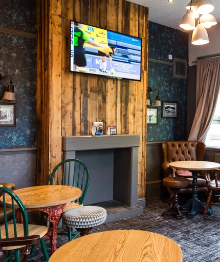 interior seating area