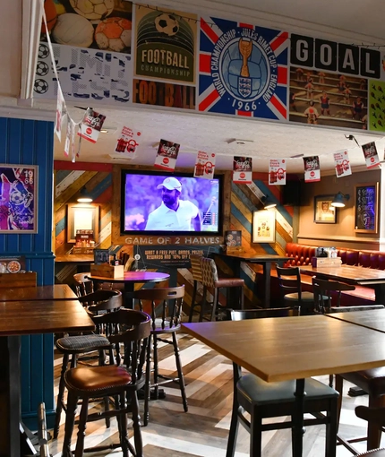 interior seating area