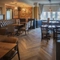 Interior dining area of a pub.