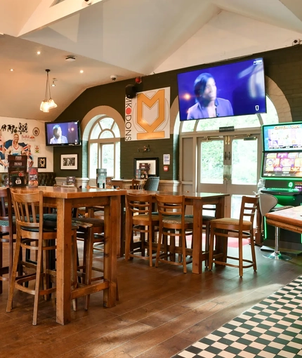 interior seating area