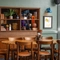 An image of the interior restaurant and seating area at The Old Red Lion.
