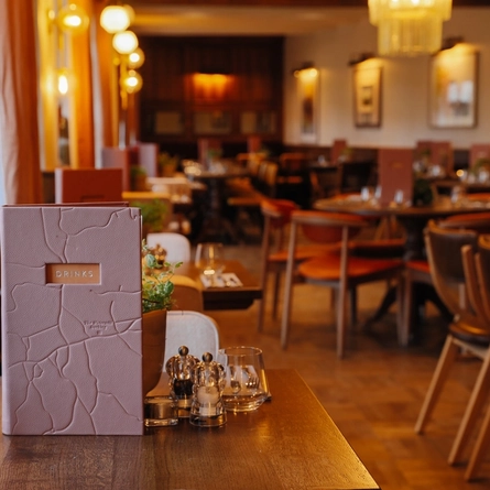 interior dining area of a pub