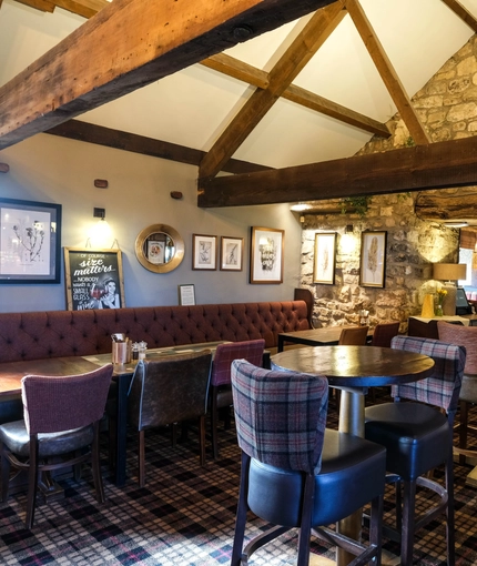 interior seating area