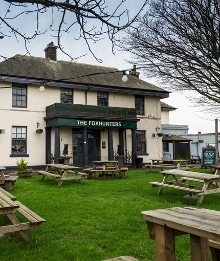 exterior of the pub