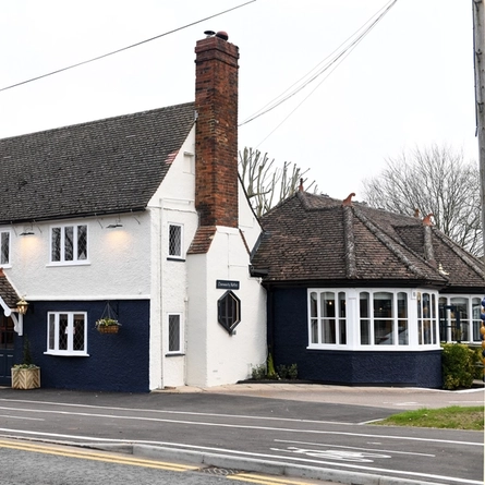 exterior of the pub