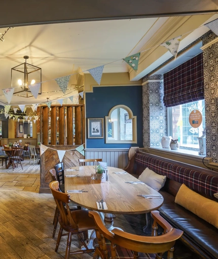 interior seating area