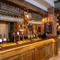 The bar in the Wheatsheaf.
