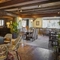 The interior restaurant and seating area at The Drum and Monkey.