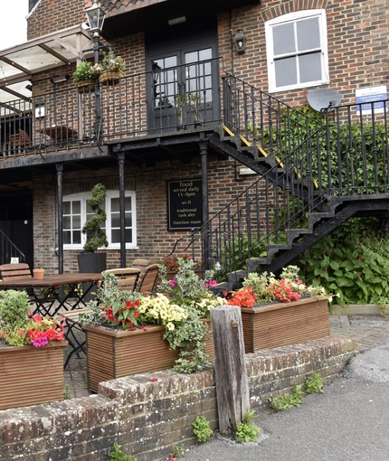 The exterior of the venue