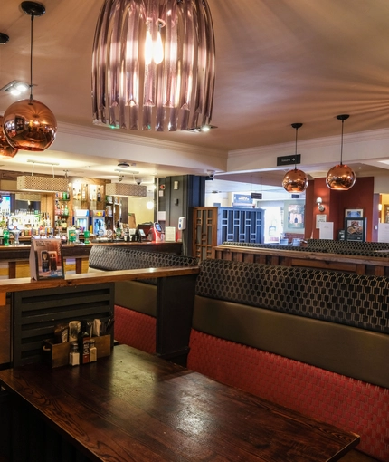 interior of the restaurant