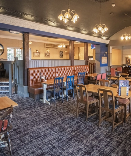 interior seating area