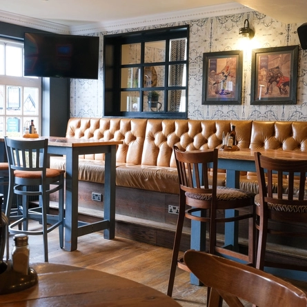 interior seating area