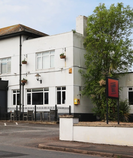 exterior of the pub