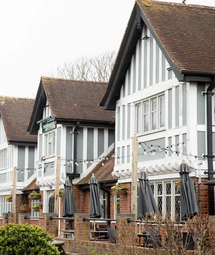 exterior of the pub