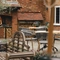 The beer garden at The Crown