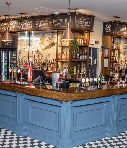 Interior Bar of The Bear Tavern