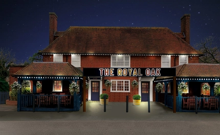 The exterior of the Royal Oak.