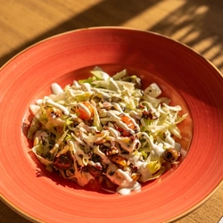 A main of Greek Salad served at Hungry Horse venues.