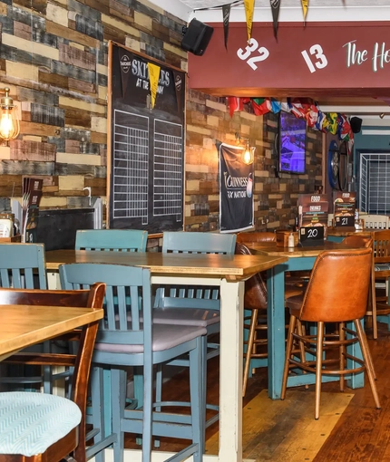 interior seating area
