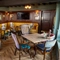 Interior restaurant and seating area of the venue 