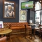 Internal seating area in a pub restaurant