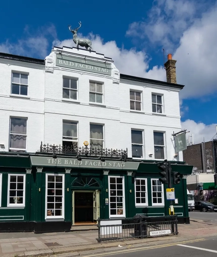 Metro - Bald Faced Stag (East Finchley) - The exterior of The Bald Faced Stag