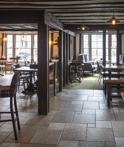 interior seating area
