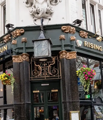 The exterior of The Rising Sun