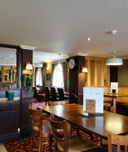 interior seating area