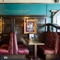 Internal seating area in a pub restaurant
