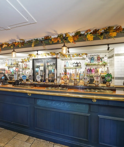 interior bar area